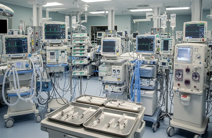 مهمترین تجهیزات در ICU بیمارستان