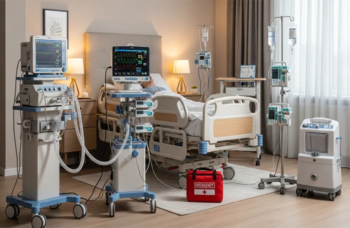 تجهیزات ضروری ICU در خانه