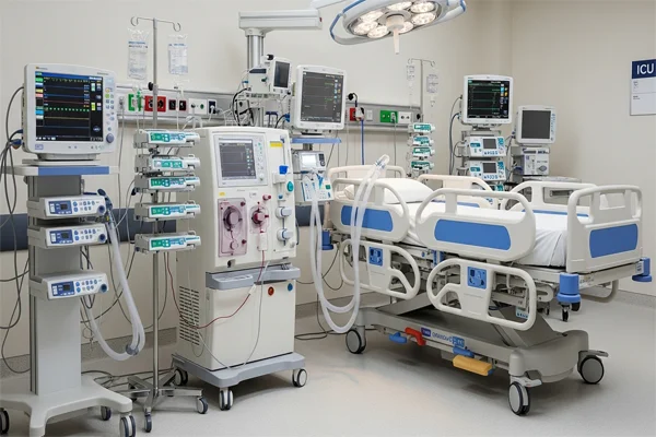 تجهیزات کلیدی در ICU و کاربرد هرکدام